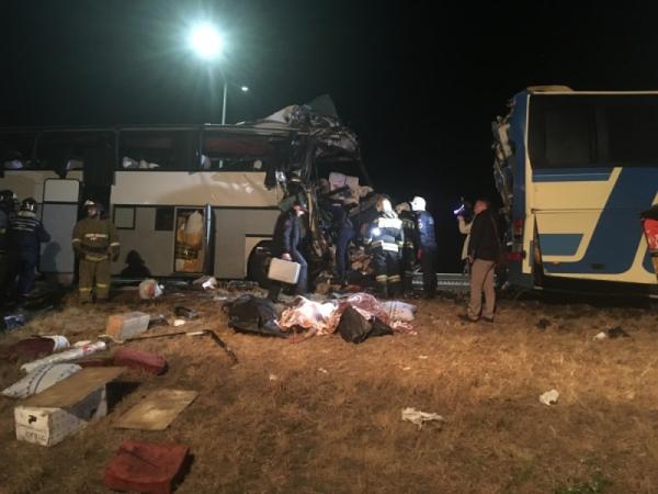 Автобусы из Пятигорска и КЧР попали в ДТП с жертвами на трассе «Дон»